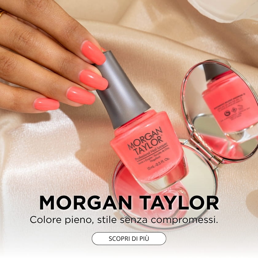 Morgan Taylor. Colore pieno, stile senza compromessi.